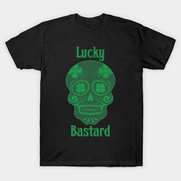 Lucky Bastard T-Shirt by ZombieNinjas